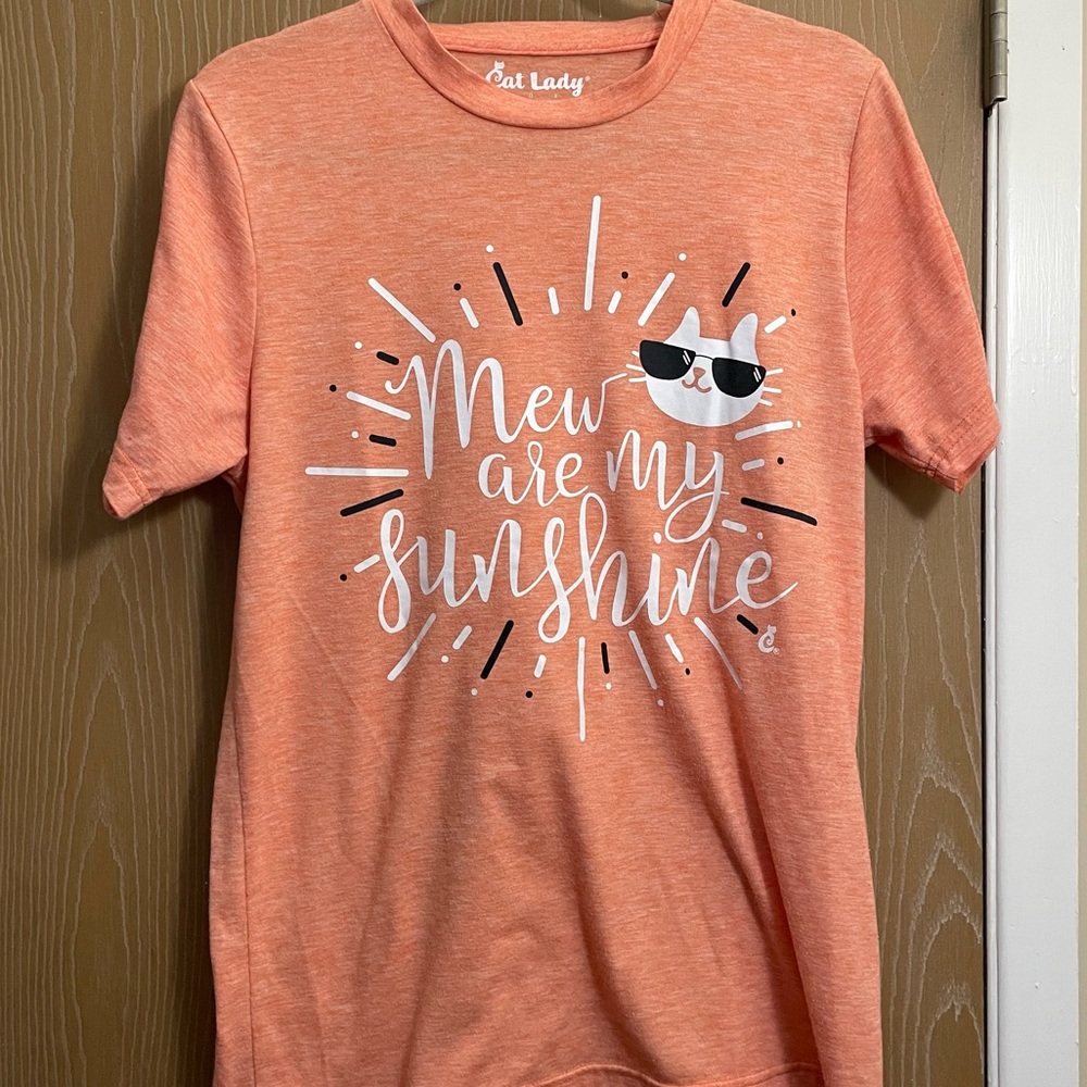 “Mew Are My Sunshine” Cat Lady Box TShirt